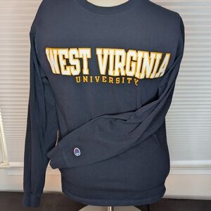 Champion Dark Blue West Virginia University T-shirt